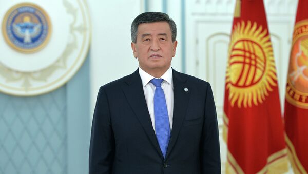 Президент Сооронбай Жээнбековдун кайрылуусу - Sputnik Кыргызстан