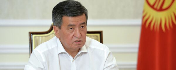 Интервью президента Сооронбая Жээнбекова для Биринчи радио - Sputnik Кыргызстан