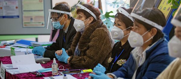 Шайлоо участогундагы байкоочулар. Архив - Sputnik Кыргызстан