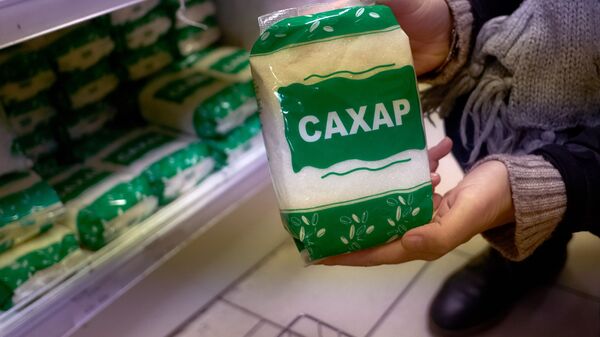 Пакет с сахаром. Архивное фото - Sputnik Кыргызстан