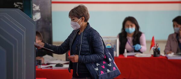 Добуш берип жаткан аял. Архив - Sputnik Кыргызстан