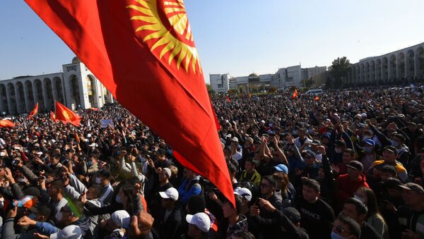 Парламенттик шайлоодон кийинки митинг - Sputnik Кыргызстан