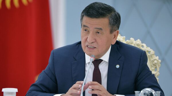 Президент Сооронбай Жээнбеков  - Sputnik Кыргызстан