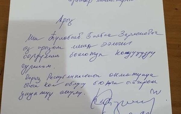 Заявление полномочного представителя Иссык-Кульской области - Sputnik Кыргызстан