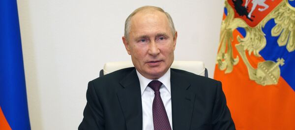 Президент РФ В. Путин провел встречу с учителями - Sputnik Кыргызстан