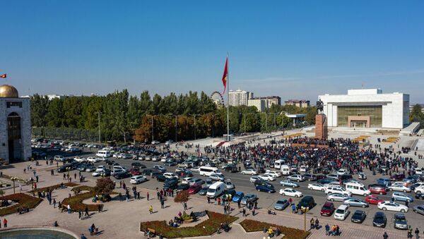 Бишкектеги Ала-Тоо аянттагы абал - Sputnik Кыргызстан