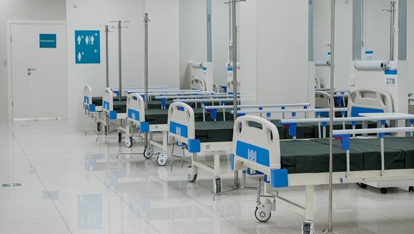 Палата для пациентов в новой больнице. Архивное фото - Sputnik Кыргызстан