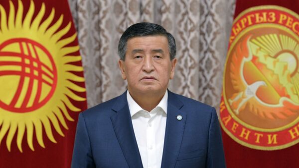Обращение президента КР Сооронбая Жээнбекова - Sputnik Кыргызстан