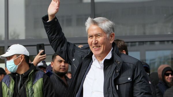 Бывший президент Кыргызстана Алмазбек Атамбаев  - Sputnik Кыргызстан