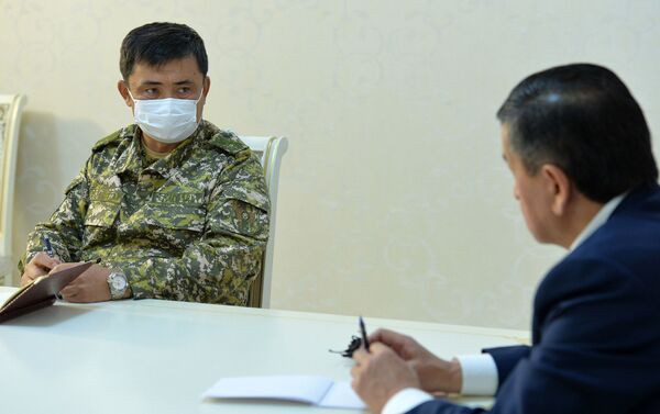 Были обсуждены меры по дальнейшей стабилизации общественно-политической ситуации в стране, обеспечению безопасности здоровья и жизни граждан. - Sputnik Кыргызстан