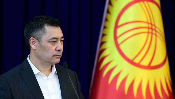 Исполняющий обязанности президента Садыр Жапаров - Sputnik Кыргызстан