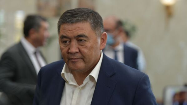 Заместитель председателя кабмина — глава ГКНБ Камчыбек Ташиев. Архивное фото - Sputnik Кыргызстан