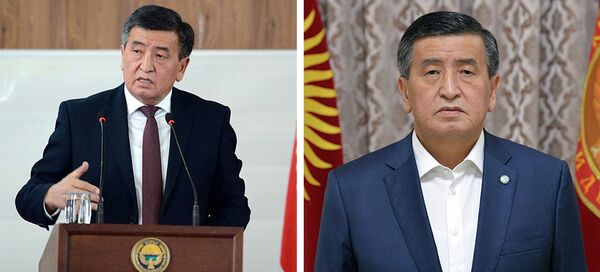 Как изменился Сооронбай Жээнбеков за три года президентства - Sputnik Кыргызстан