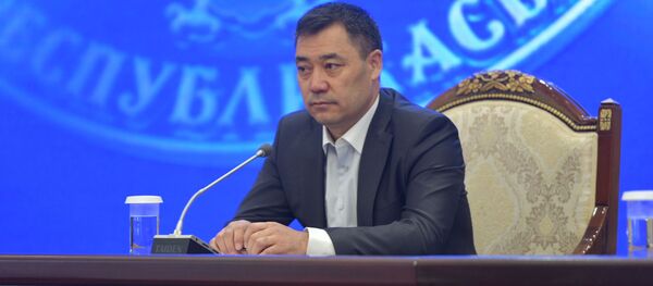 Президенттин милдетин аткаруучу Садыр Жапаров - Sputnik Кыргызстан