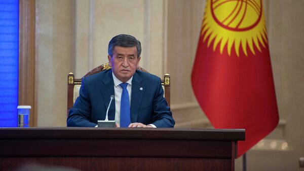 Кыргызстандын экс-президенти Сооронбай Жээнбеков. Архив - Sputnik Кыргызстан