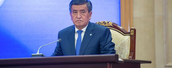 Кыргызстандын экс-президенти Сооронбай Жээнбеков. Архив - Sputnik Кыргызстан