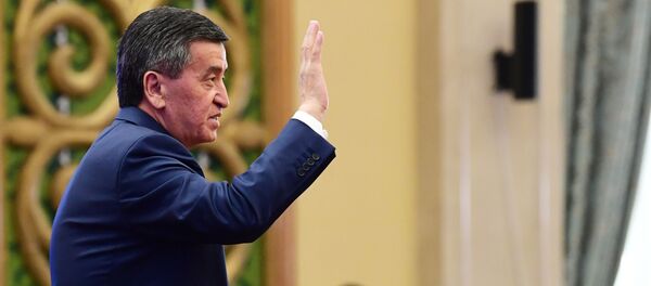 Кыргызстандын экс-президенти Сооронбай Жээнбеков. Архив - Sputnik Кыргызстан