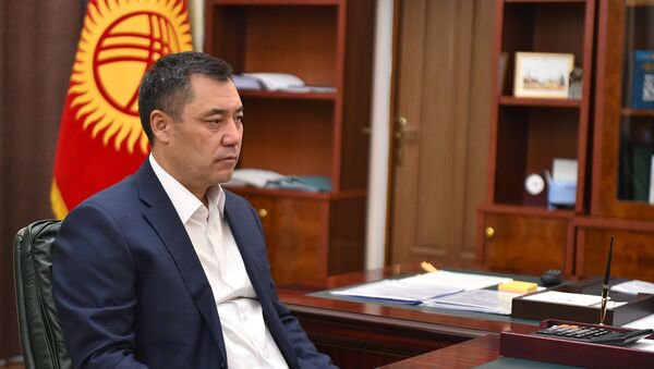 Исполняющий обязанности президента, премьер-министр Садыр Жапаров  - Sputnik Кыргызстан