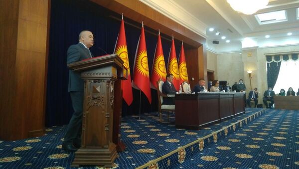 Заседание Жогорку Кенеша в госрезиденции Ала-Арча - Sputnik Кыргызстан