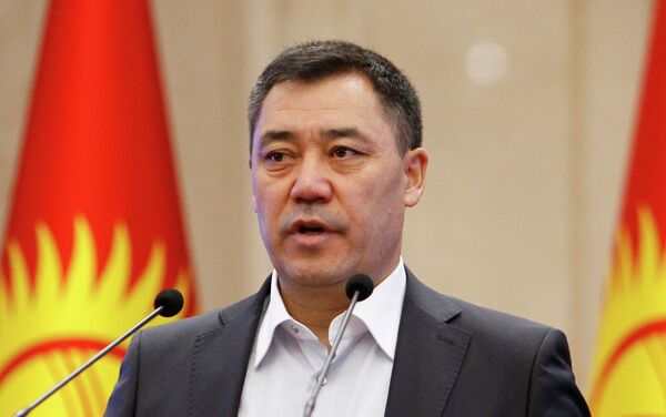 И. о. президента, премьер-министр Садыр Жапаров - Sputnik Кыргызстан