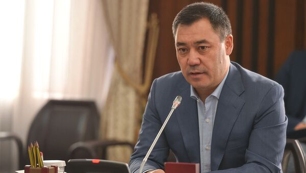 Исполняющий обязанности президента Кыргызстана, премьер-министр Садыр Жапаров - Sputnik Кыргызстан