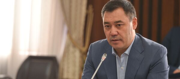 Избранный президент КР Садыр Жапаров. Архивное фото - Sputnik Кыргызстан