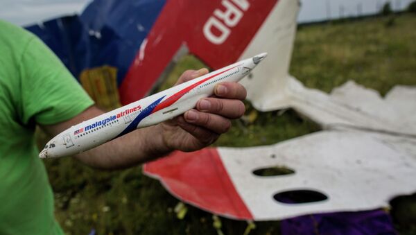 Поисковые работы на месте крушения малайзийского лайнера Boeing 777 в районе Шахтерска - Sputnik Кыргызстан