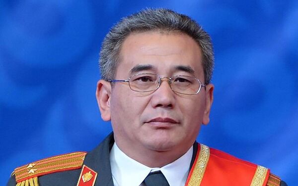 Назначенный заместителем министра внутренних дел Эркебек Аширходжоев - Sputnik Кыргызстан