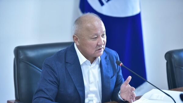 Исполняющий обязанности мэра Бишкека Нариман Тюлеев - Sputnik Кыргызстан