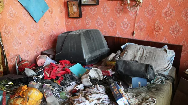 Мусор в квартире. Фото иллюстративное - Sputnik Кыргызстан