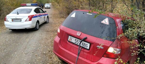 Задержание в Джалал-Абадской области подозреваемого в угоне машины Задержание в Джалал-Абадской области подозреваемого в угоне машины - Sputnik Кыргызстан