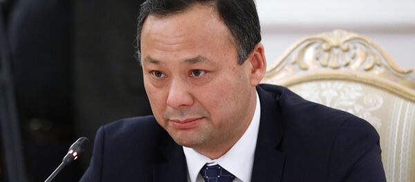 Встреча главы МИД России и Киргизии С. Лаврова и Р. Казакбаева - Sputnik Кыргызстан