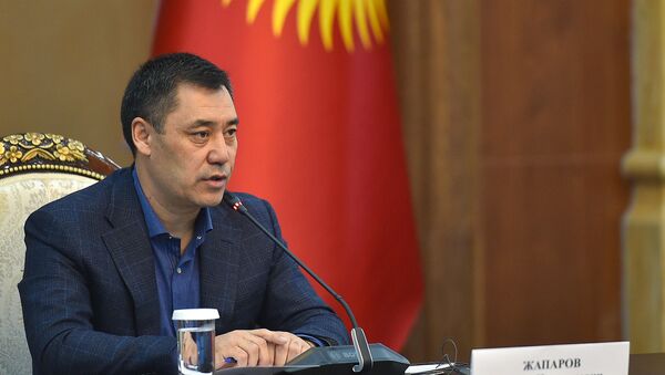 Премьер-министр Кыргызской Республики Садыр Жапаров - Sputnik Кыргызстан