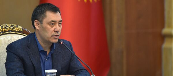 Премьер-министр Кыргызской Республики Садыр Жапаров - Sputnik Кыргызстан