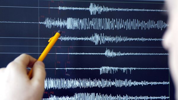 Показания магнитуды землетрясения. Иллюстративное фото - Sputnik Кыргызстан