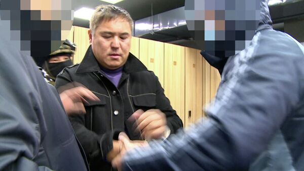 Задержанный по подозрению в создании преступной группы криминальный авторитет Камчы Кольбаев - Sputnik Кыргызстан