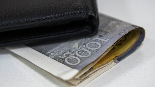 Деньги и портмоне. Архивное фото - Sputnik Кыргызстан