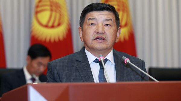 Кандидат на посты главы кабмина и руководителя администрации президента Акылбек Жапаров. Архивное фото - Sputnik Кыргызстан