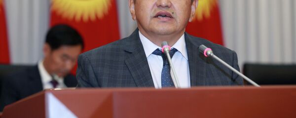 Депутат ЖК Акылбек Жапаров. Архивное фото - Sputnik Кыргызстан