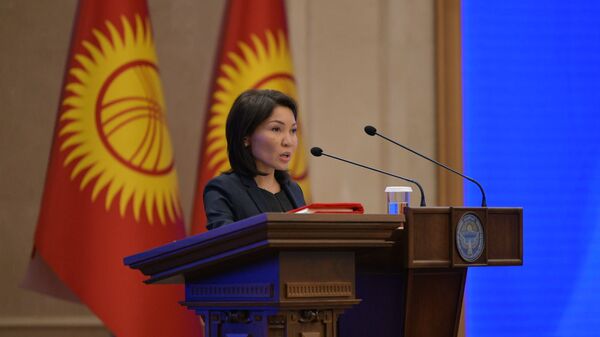 Кыргызстандын вице-премьер-министри Эльвира Сурабалдиева - Sputnik Кыргызстан