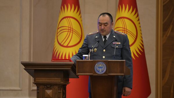 Министр внутренних дел Улан Ниязбеков. Архивное фото - Sputnik Кыргызстан