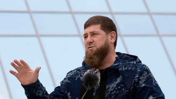 Глава Чеченской Республики Рамзан Кадыров  - Sputnik Кыргызстан