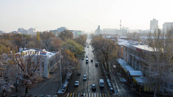 Вид на проспект Чуй в Бишкеке. Архивное фото - Sputnik Кыргызстан