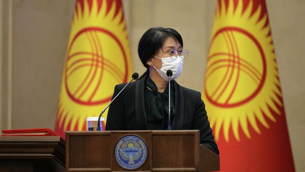 Бывший вице-премьер-министр КР Аида Исмаилова. Архивное фото - Sputnik Кыргызстан