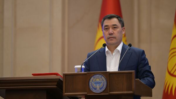 Исполняющий обязанности президента Кыргызстана Садыр Жапаров. Архивное фото - Sputnik Кыргызстан