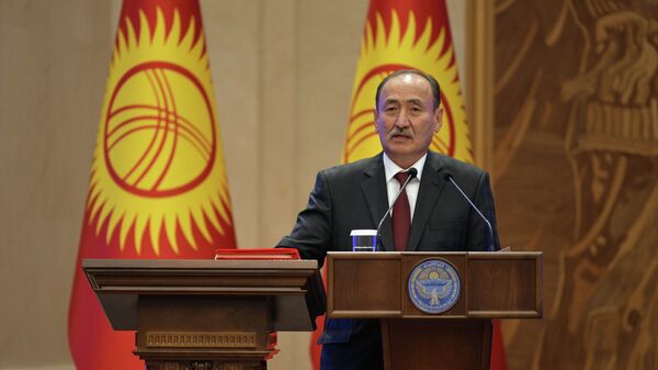 Министр здравоохранения Кыргызстана Алымкадыр Бейшеналиев. Архивное фото - Sputnik Кыргызстан