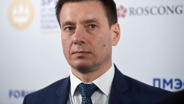 Член коллегии (министр) по торговле Евразийской экономической комиссии Андрей Слепнев. Архивное фото - Sputnik Кыргызстан