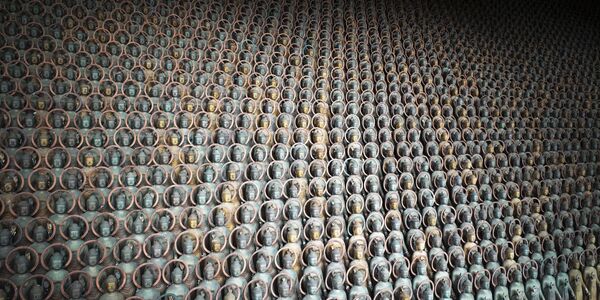 Снимок 84000 Statues of Medicine Buddha японского фотографа Shinya Itahana, попавший в ТОП-50 Open Built Environment конкурса EPSON International Pano Awards - Sputnik Кыргызстан
