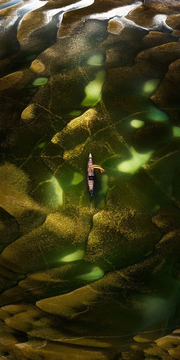 Снимок Quite In The Riverbank австралийского фотографа Mohammad Rahman, попавший в ТОП-50 категории Open Nature / Landscapes конкурса EPSON International Pano Awards - Sputnik Кыргызстан