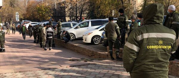 Митинг работников ОАО Северэлектро в Бишкеке - Sputnik Кыргызстан